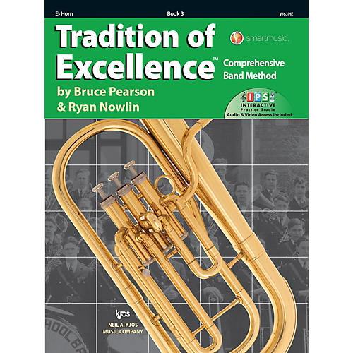 KJOS Tradition of Excellence Book 3 Eb Horn