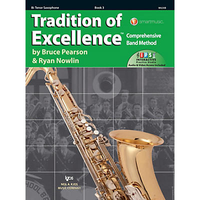 KJOS Tradition of Excellence Book 3 Tenor sax