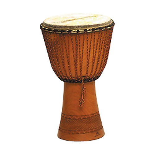 Overseas Connection Traditional Djembe Natural 11.5 x 21.5 in.