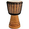 Overseas Connection Traditional Djembe Natural 11.5 x 21.5 in.Natural 9x17 in.