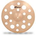 Bosphorus Cymbals Traditional Fx Crash with 18 Holes 18 in.18 in.