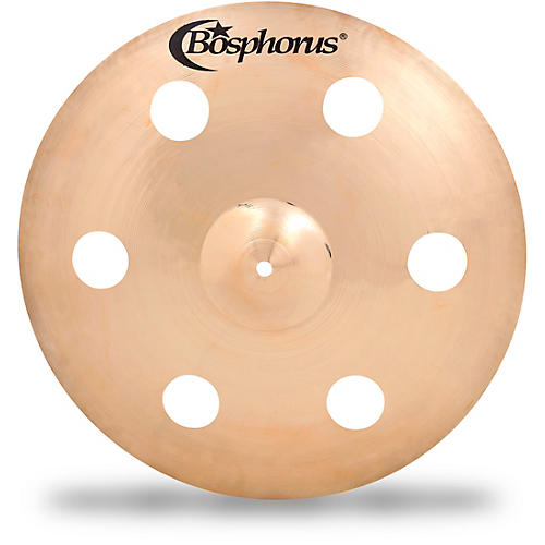 Bosphorus Cymbals Traditional Fx Crash with 6 Holes 16 in.