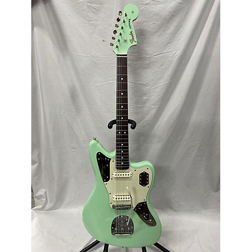 Fender Traditional II Jaguar Solid Body Electric Guitar Surf Green