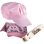 First Note Train Whistle and Hat Set Pink
