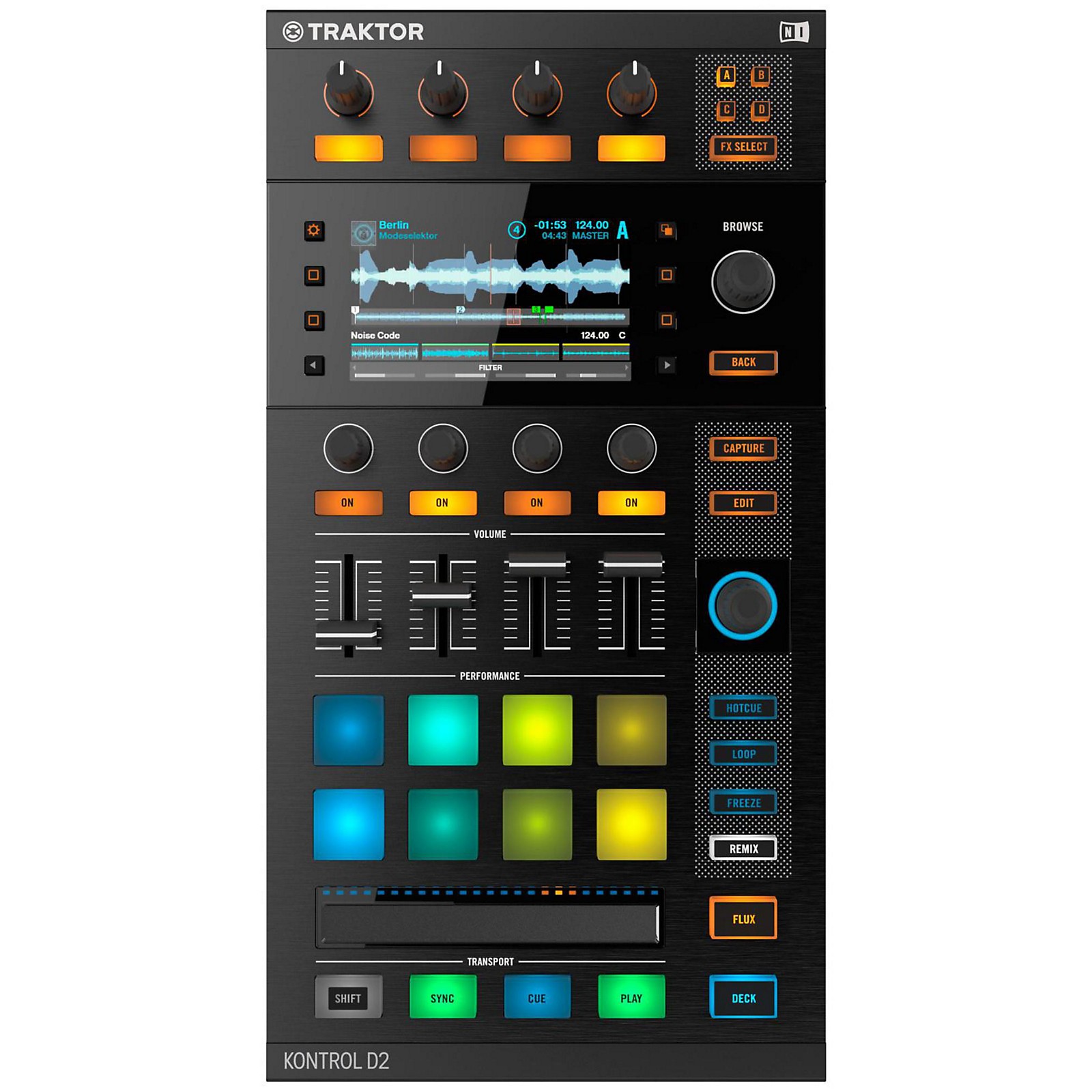 ideal traktor d2 interface