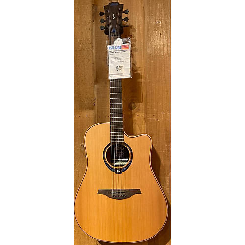 Lag Guitars Tramontane Acoustic Electric Guitar Natural