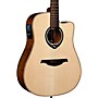 Open-Box Lag Guitars Tramontane HyVibe THV20DCE Dreadnought Acoustic-Electric Smart Guitar Condition 1 - Mint Natural