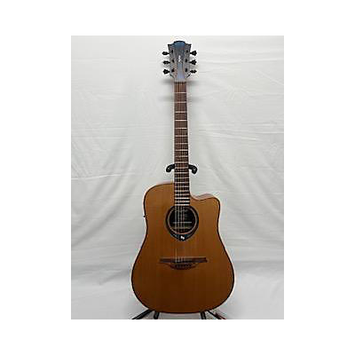 Lag Guitars Tramontane Hyvibe THV10DCE Acoustic Electric Guitar
