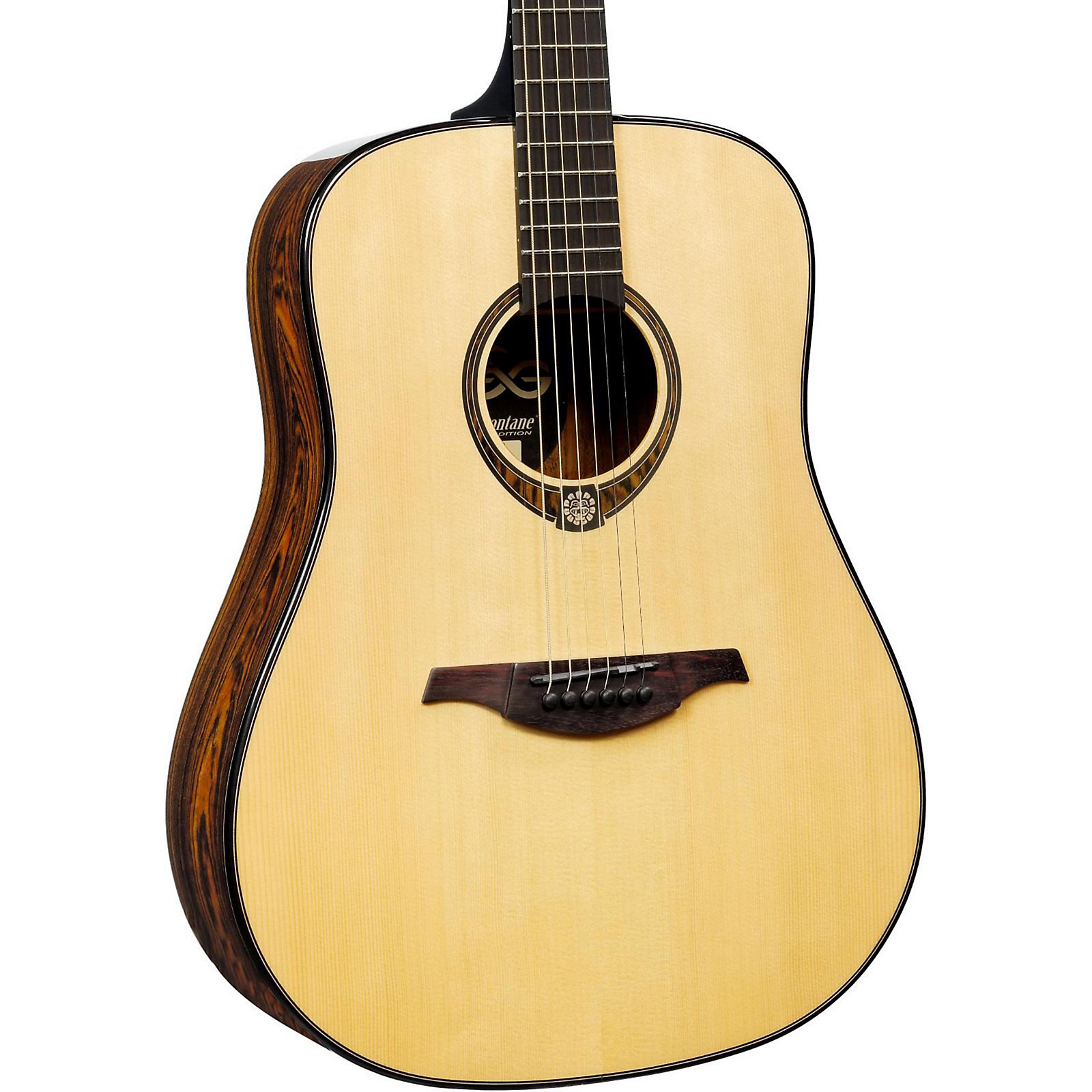 Lag Guitars Tramontane Limited Edition TSE701D Snakewood Dreadnought