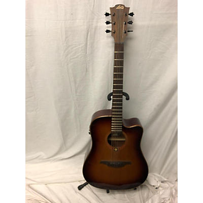 Lag Guitars Tramontane T100DCE-BRS Acoustic Electric Guitar