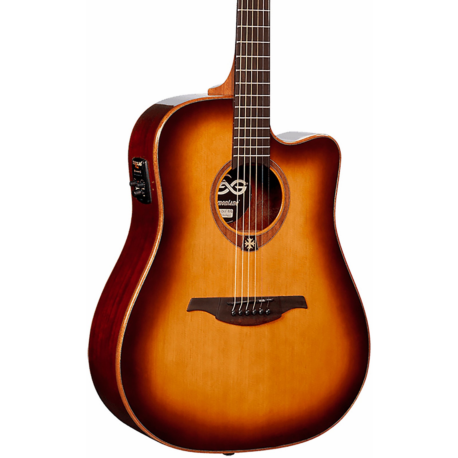 Lag Guitars Tramontane T100DCE Dreadnought Cutaway AcousticElectric