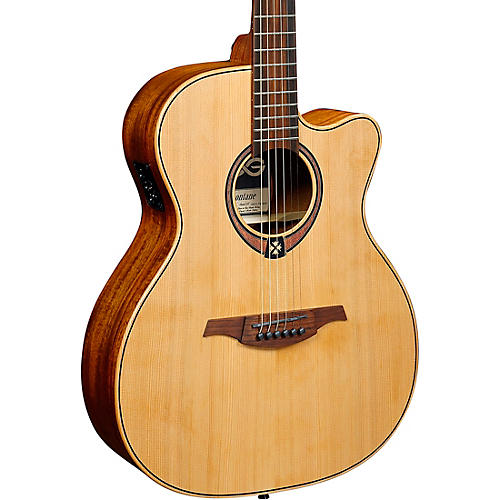 Lag Guitars Tramontane T170ACE Auditorium Cutaway Acoustic-Electric Guitar Condition 1 - Mint Satin Natural