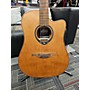 Used Lag Guitars Tramontane THV10DCE Acoustic Electric Guitar Natural