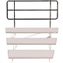 Midwest Folding Products TransFold Choral Risers 70 in. Backrail