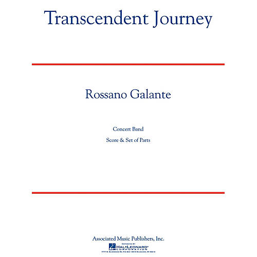 G. Schirmer Transcendent Journey Concert Band Level 5 Composed by Rossano Galante