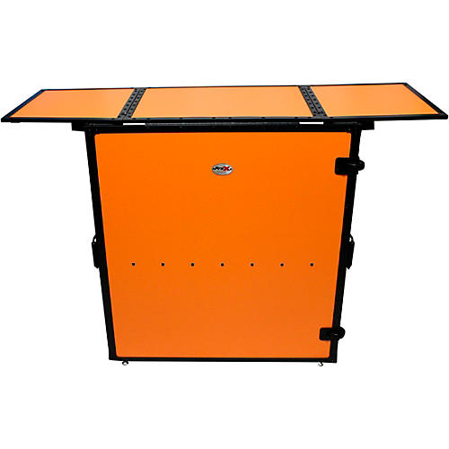 Transformer Series Fold Away DJ Table - Orange/Black (XS-DJSTNRB)