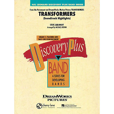 Cherry Lane Transformers Soundtrack Highlights - Discovery Plus Concert Band Series Level 2 arranged by Michael Brown