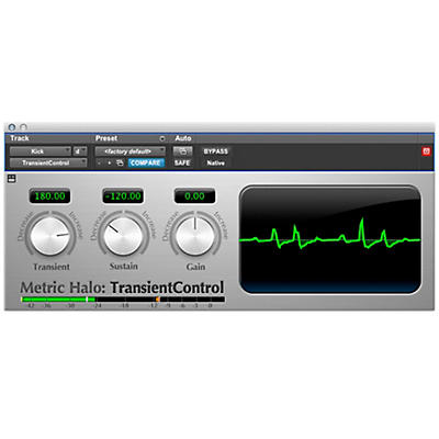 METRIC HALO TransientControl for Pro Tools AAX