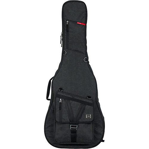 Gator Transit Series Acoustic Guitar Gig Bag Condition 1 - Mint Charcoal Black