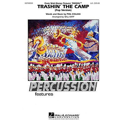 Hal Leonard Trashin' the Camp (Percussion Feature) Marching Band Level 2-3