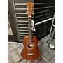 Used Zager Travel E Acoustic Electric Guitar Mahogany