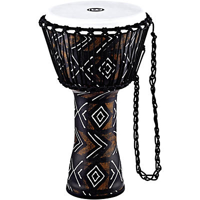 Meinl Travel Series Djembe with Synthetic Head in Kanga Sarong Finish