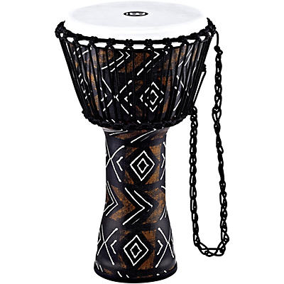 MEINL Travel Series Djembe with Synthetic Head in Kanga Sarong Finish