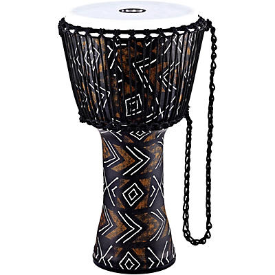 MEINL Travel Series Djembe with Synthetic Head in Kanga Sarong Finish