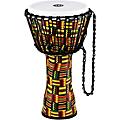 Meinl Travel Series Rope Tuned Djembe with Synthetic Head in Simbra Finish 12 in.10 in.