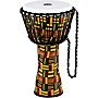 MEINL Travel Series Rope Tuned Djembe with Synthetic Head in Simbra Finish 10 in.