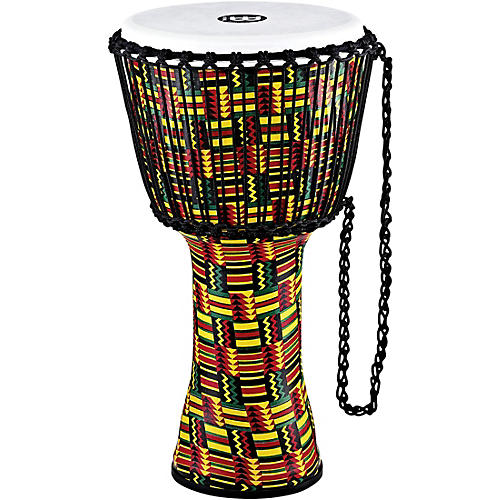 Meinl Travel Series Rope Tuned Djembe with Synthetic Head in Simbra Finish 12 in.