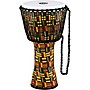 Meinl Travel Series Rope Tuned Djembe with Synthetic Head in Simbra Finish 12 in.