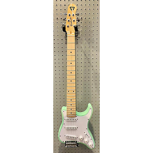 Traveler Guitar Travelcaster Deluxe Electric Guitar Surf Green