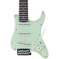 Traveler Guitar Travelcaster Deluxe Electric Travel Guitar Surf GreenOlympic White