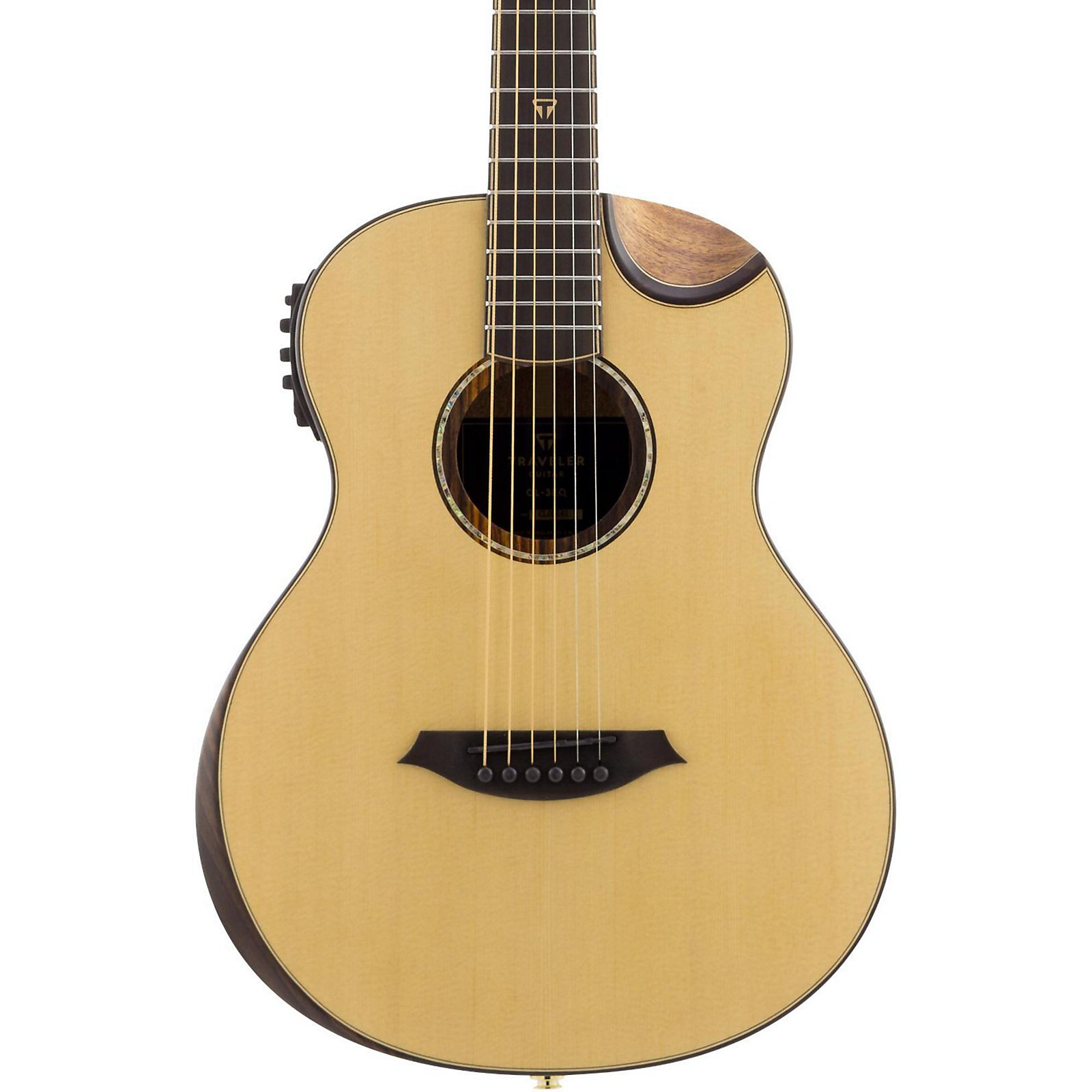 Traveler Guitar Traveler Guitar CL-3EQ Acoustic/ Electric with Gig Bag ...
