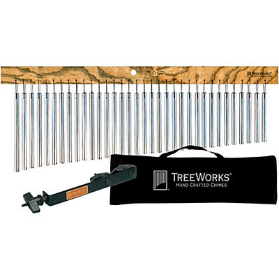 Treeworks Tre35 Aluminum Classic Chimes with Soft Bag and Free Mount