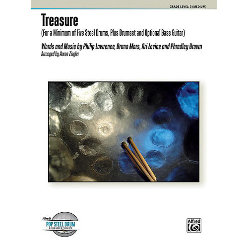Alfred Treasure Steel Drum Ensemble Score & Parts