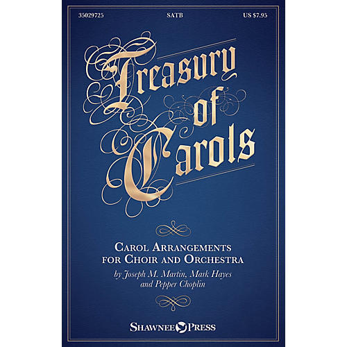 Shawnee Press Treasury of Carols (Carol Arrangements for Choir and Orchestra) Listening CD Arranged by Joseph M. Martin