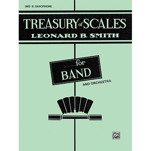 Alfred Treasury of Scales for Band and Orchestra 2nd E-Flat Alto Saxophone