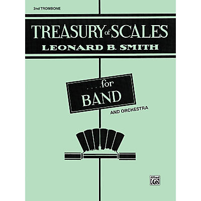 Alfred Treasury of Scales for Band and Orchestra 2nd Trombone