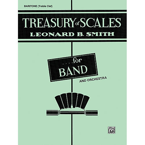 Alfred Treasury of Scales for Band and Orchestra Baritone T.C.