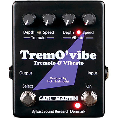 Carl Martin TremO'vibe Tremolo & Vibrato Effects Pedal