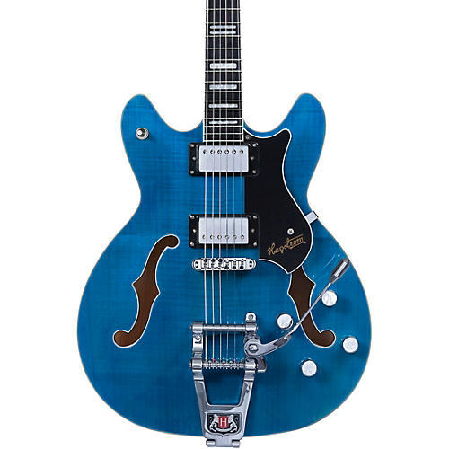 Hagstrom Tremar Viking Deluxe Electric Guitar Condition 1 - Mint Cloudy Seas