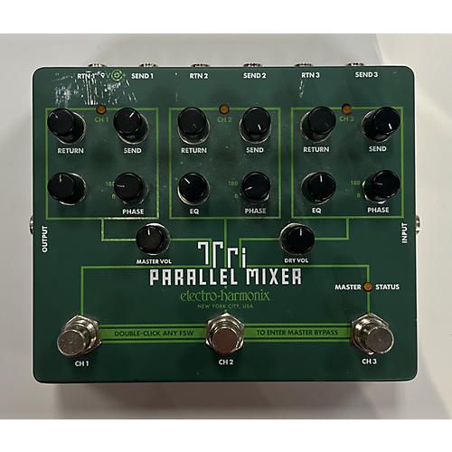 Electro-Harmonix Tri Parallel Mixer Bass Effect Pedal