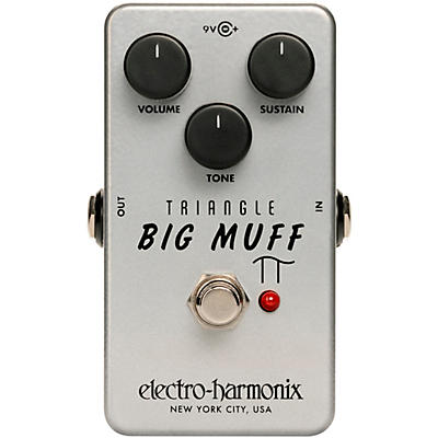 Electro-Harmonix Triangle Big Muff Pi Distortion/Sustainer Guitar Effects Pedal