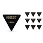 Pick Boy Triangle Black Cellulose Bass Picks 1.00 mm 10 Pack