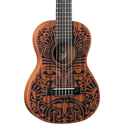 Luna Guitars Tribal 6-String Mahogany Ukulele Condition 1 - Mint Satin Natural