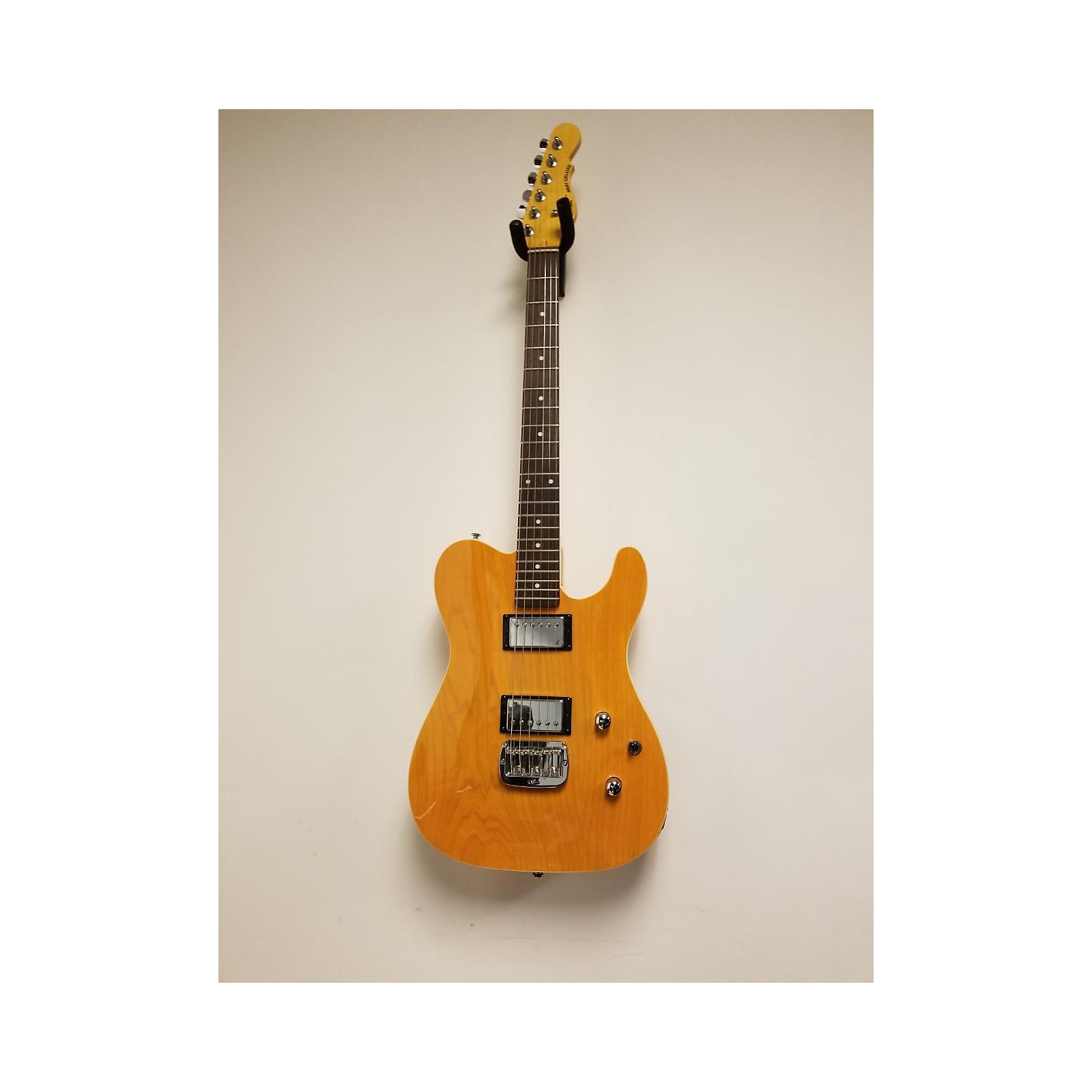 Used G&L Tribute ASAT Deluxe Solid Body Electric Guitar Butterscotch Musician's Friend