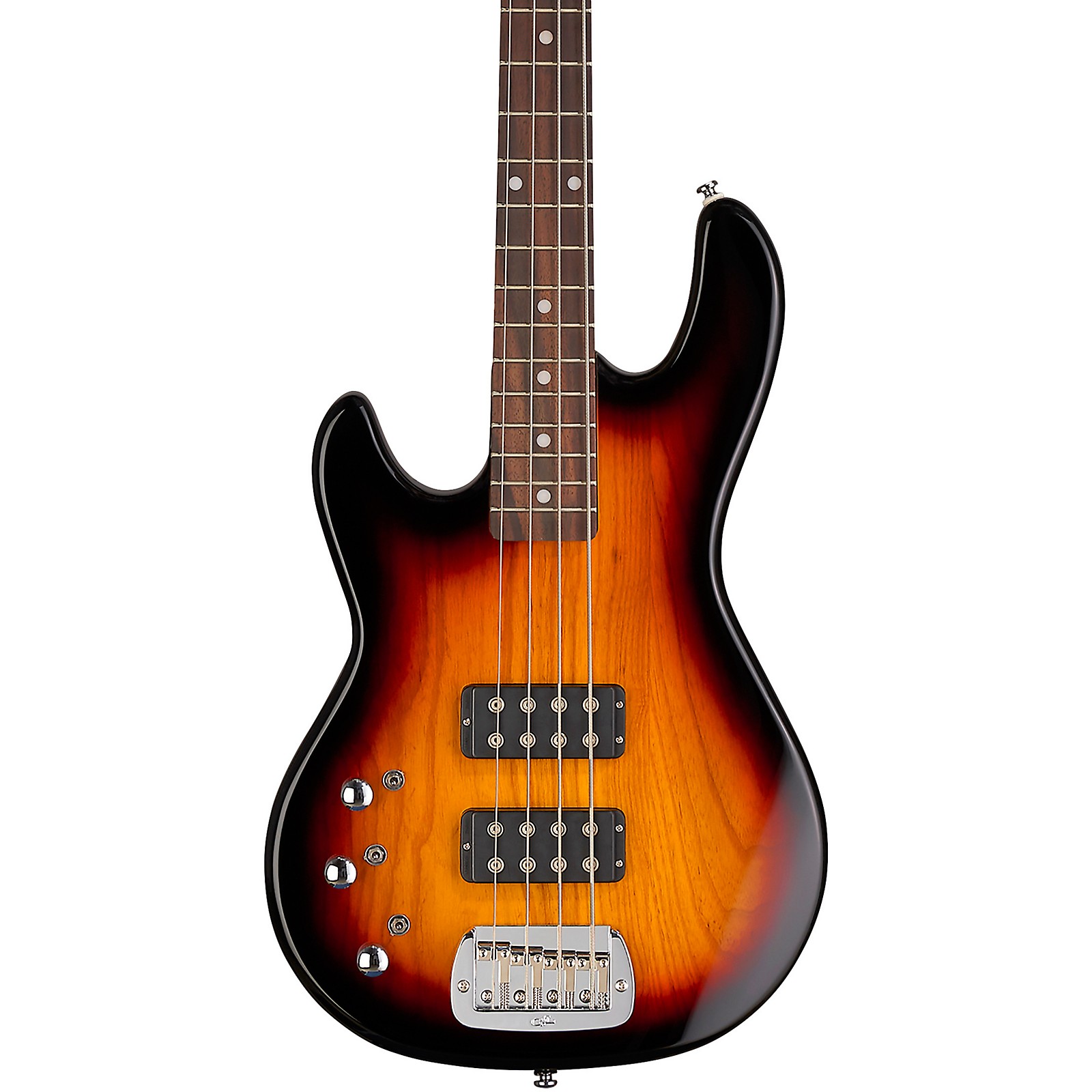 G&L Tribute L2000 LeftHanded Electric Bass Guitar 3Tone Sunburst
