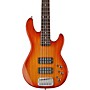 G&L Tribute L2500 5-String Electric Bass Guitar Honey Burst Rosewood Fretboard